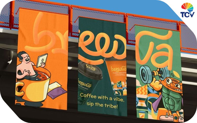 in Poster dễ dàng mang đến tính nhận diện cao