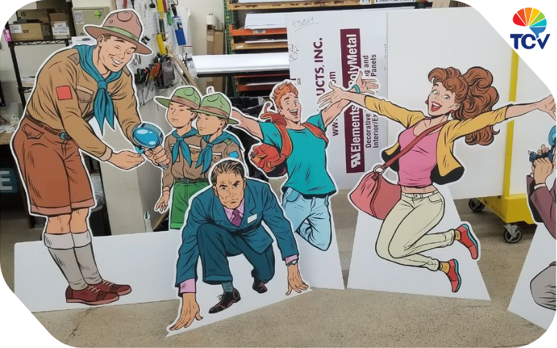 Công nghệ in hiện đại mang đến standee chất lượng