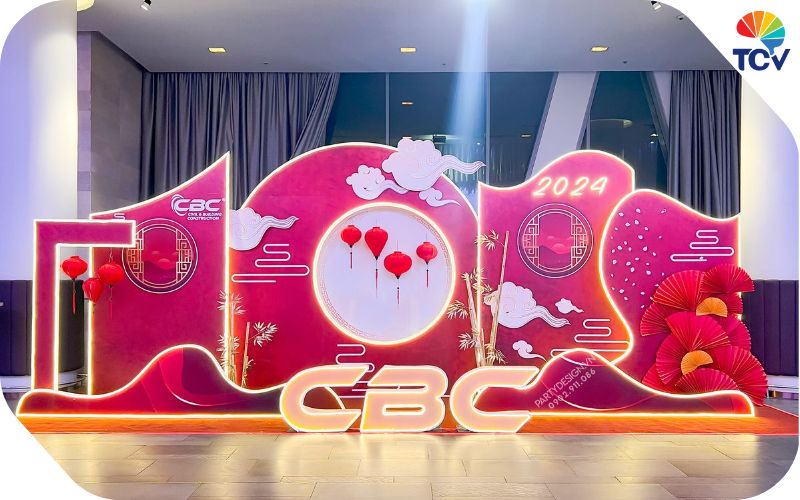 Backdrop là điểm nhấn không thể thiếu trong sự kiện